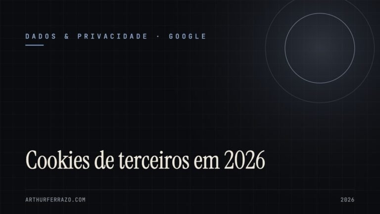 Capa do guia: Cookies de terceiros em 2026