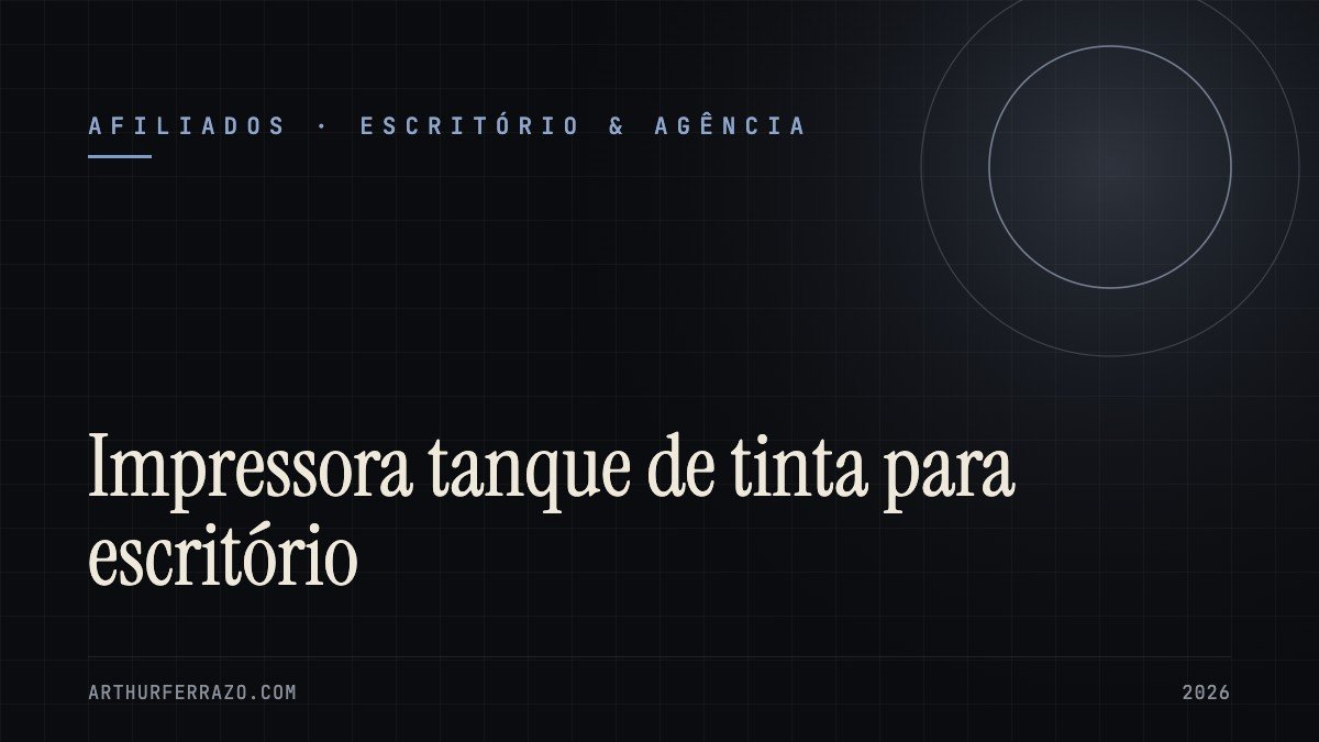 Capa do guia: Impressora tanque de tinta para escritório