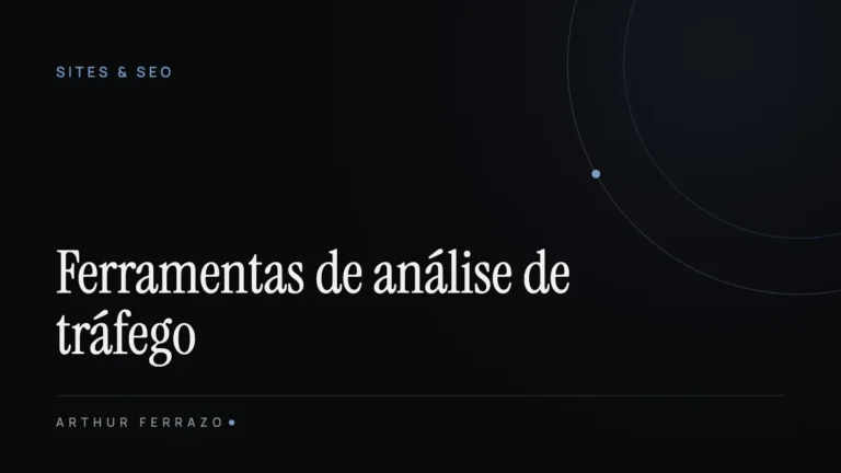 Ferramentas de análise de tráfego para publishers (2026)
